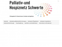 palliativ-hospiznetz-schwerte.de Webseite Vorschau