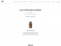 kulturmuseum.ch Webseite Vorschau