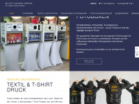textildruck-hoerstel.de Webseite Vorschau