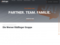 werner-raedlinger-gruppe.de Webseite Vorschau
