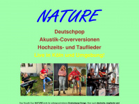 nature-musik.de Webseite Vorschau