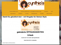 cynthia-obeng.com Webseite Vorschau