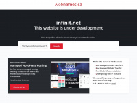 infinit.net Webseite Vorschau