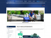 velolieferdienste.ch Webseite Vorschau