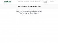 tannengarten-sendling.de Webseite Vorschau