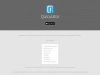 qalculator.net Webseite Vorschau