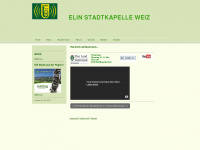 stadtkapelle-weiz.com Webseite Vorschau