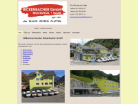 rickenbacher-gmbh.ch Webseite Vorschau