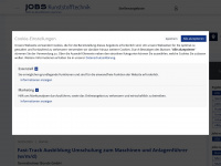 jobs-kunststofftechnik.de Webseite Vorschau