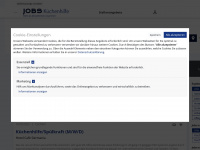 kuechenhilfe-jobs.de Webseite Vorschau