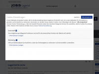 lagerist-job.de Webseite Vorschau