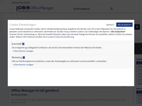 office-manager-jobs.de Webseite Vorschau