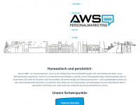 aws-personalmarketing.de Webseite Vorschau