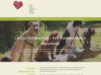 lenzis-hundeschule.de Webseite Vorschau