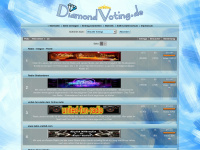 diamondvoting.de Webseite Vorschau