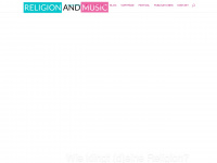 religion-and-music.de Webseite Vorschau