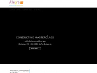 conductingmasterclass-allegra.com Webseite Vorschau