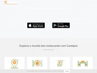 cardapio.menu Webseite Vorschau