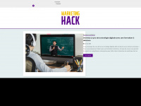 marketinghack.fr Webseite Vorschau