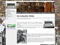 antweiler-muehle.de Webseite Vorschau