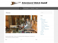 schreinerei-ghoech.ch Webseite Vorschau