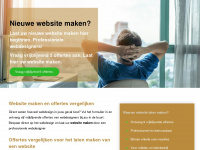 nieuwe-website-maken.nl Webseite Vorschau