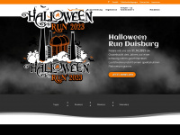 halloween-run-duisburg.de Webseite Vorschau