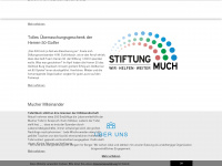 stiftungmuch.de Webseite Vorschau