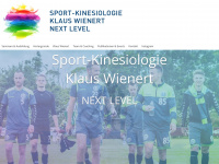 sport-kinesiologie.com Webseite Vorschau