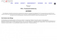aconio-automation.com Webseite Vorschau