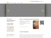 physiotherapie-oberland.ch Webseite Vorschau