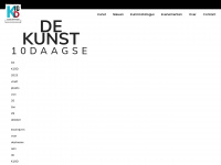 dekunst10daagse.nl Webseite Vorschau