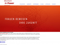 women-in-power.de Webseite Vorschau