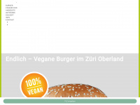 big-vegan.ch Webseite Vorschau