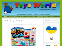 toysworld-spielwaren.de Webseite Vorschau