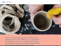 blumenfisch-keramik.de Webseite Vorschau