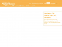 schönbühl-demenz.ch Webseite Vorschau