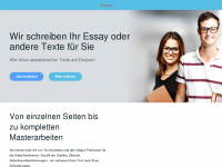 essay-schreiben.com Webseite Vorschau