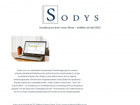 sodys.de Webseite Vorschau