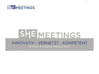 she-meetings.ch Webseite Vorschau