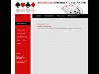 bridgeclub-boeblingen-sindelfingen.de Webseite Vorschau