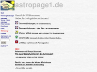 astropage1.de Webseite Vorschau