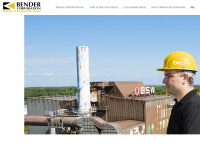 bendercorp.com Webseite Vorschau