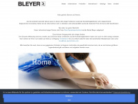 bleyergmbh.com Webseite Vorschau