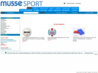 muesse-sport.de Webseite Vorschau