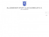asc-dudweiler.de Webseite Vorschau