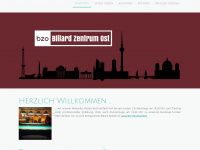 poolbillard-berlin.de Webseite Vorschau