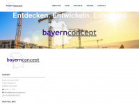 bayernconcept.com Webseite Vorschau