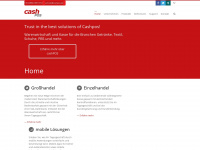 cashpos.eu Webseite Vorschau