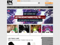 bklumitec.com Webseite Vorschau